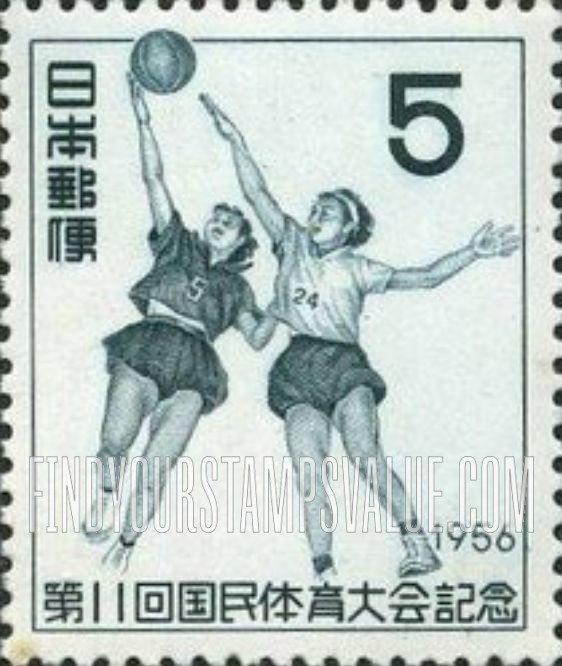 FindYourStampsValue: Basketball - バスケットボール
