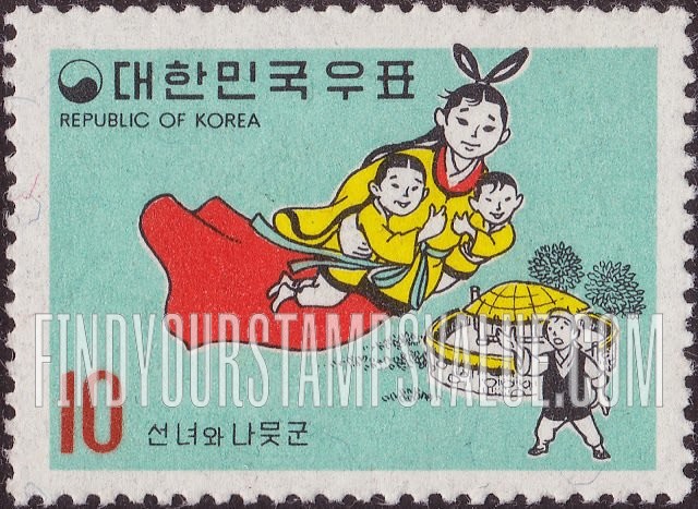 FindYourStampsValue: Wife Taking Children to Heaven