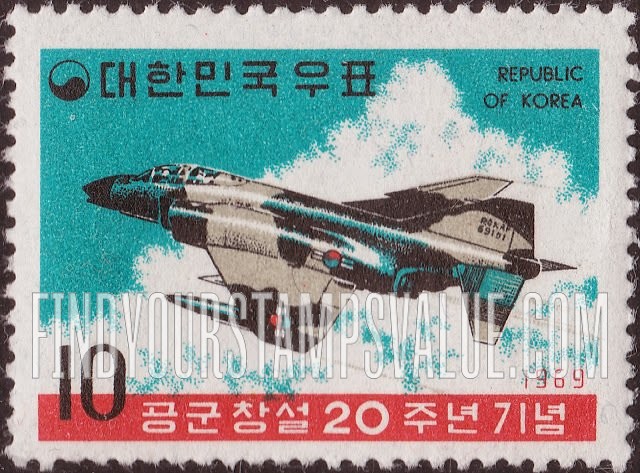 FindYourStampsValue: F-4D Phantom - F-4D 팬텀