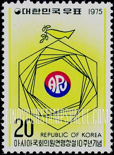 FindYourStampsValue: Emblem and Dove - 마크와 비둘기