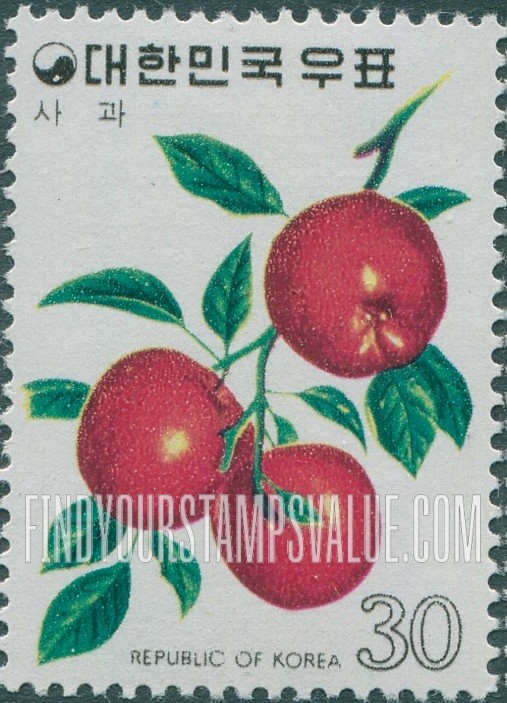 FindYourStampsValue: Apples - 사과