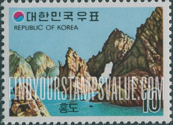 FindYourStampsValue: Hongdo Island - 홍도