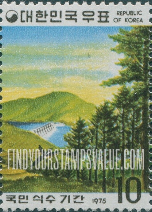 FindYourStampsValue: Dam and Reservoir - 댐과 저수기