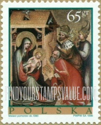 FindYourStampsValue: Christmas: Adoration of the Magi