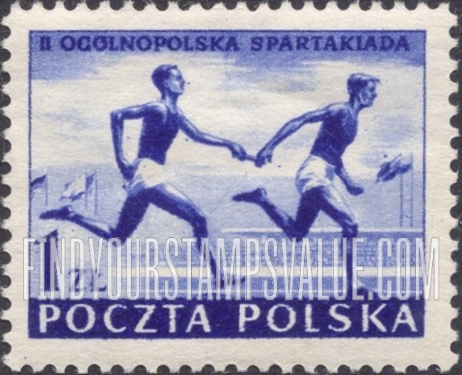 FindYourStampsValue: Relay racers