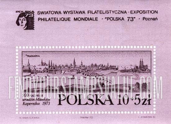 FindYourStampsValue: SEMI-POSTAL - Poznan, 1740, by F. B. Werner