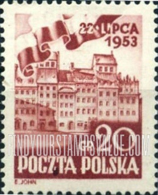 FindYourStampsValue: Old Part of Warsaw