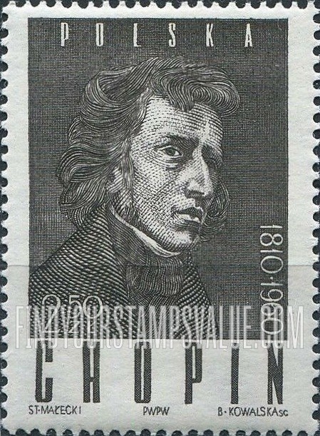 FindYourStampsValue: Frederic Chopin