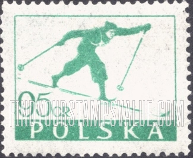 FindYourStampsValue: Skier