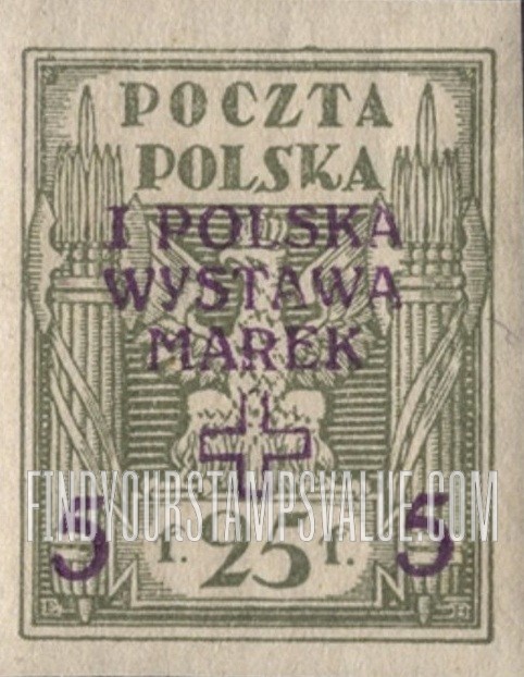 FindYourStampsValue: SEMI-POSTAL - Eagle: Regular Issue of 1919 Surcharged in Violet