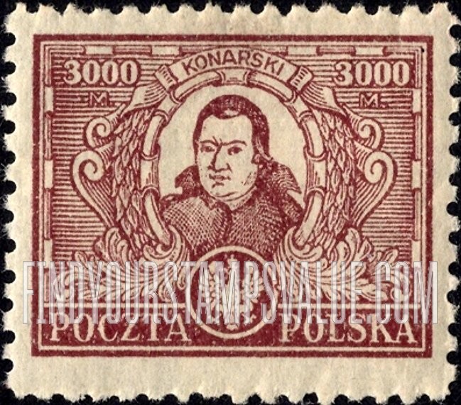 FindYourStampsValue: Father Stanislaus Konarski