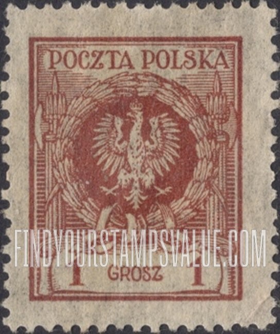 FindYourStampsValue: Arms of Poland