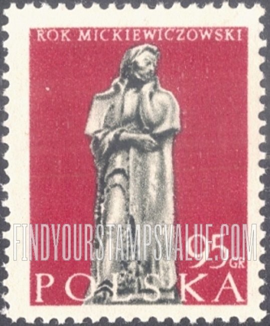 FindYourStampsValue: Statue, Warsaw