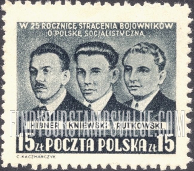 FindYourStampsValue: Hibner, Kniewski and Rutkowski