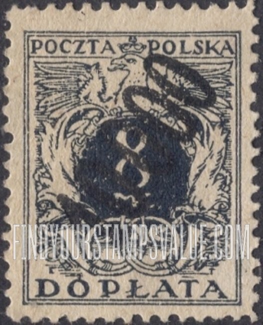 FindYourStampsValue: POSTAGE DUE - Numerals of Value
