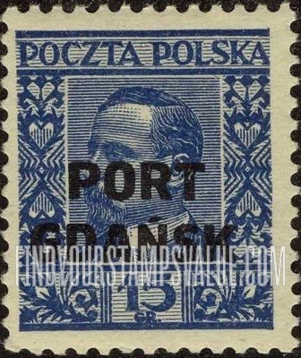 FindYourStampsValue: POLISH OFFICES ABROAD - Henryk Sienkiewicz: Same Overprint on Poland