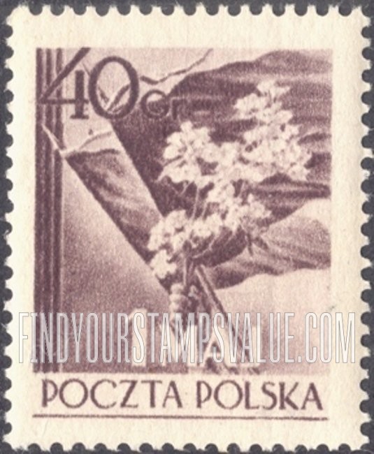 FindYourStampsValue: Flags and May Flowers