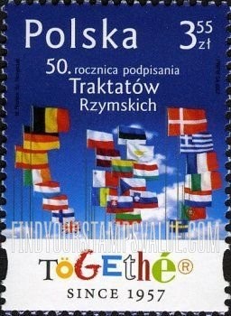 FindYourStampsValue: Treaty of Rome, 50th Anniversary