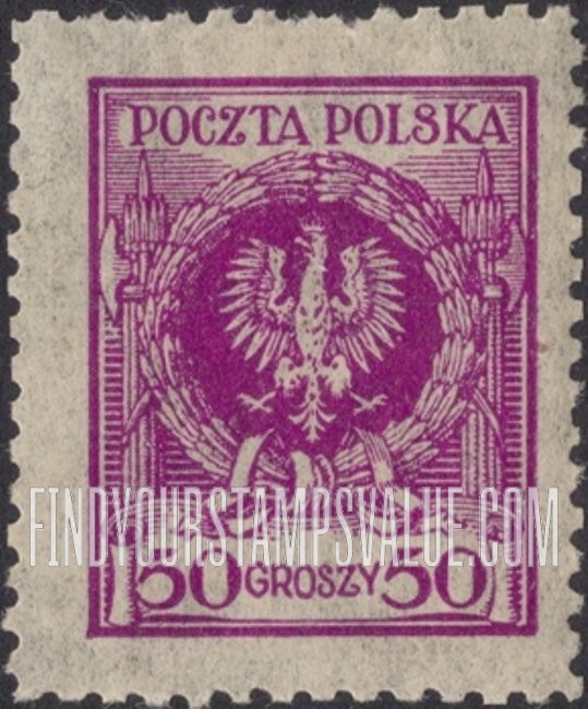 FindYourStampsValue: Arms of Poland