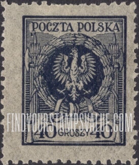 FindYourStampsValue: Arms of Poland