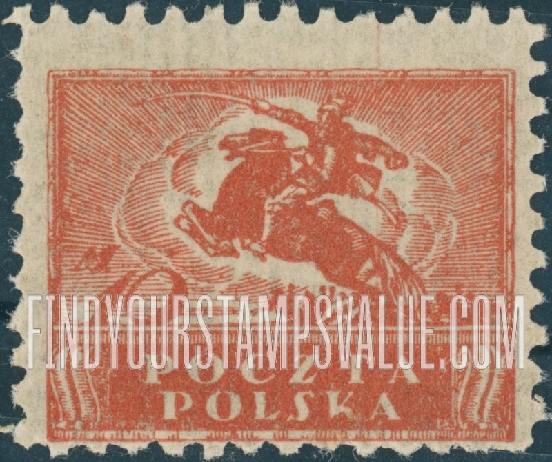 FindYourStampsValue: Polish Cavalryman