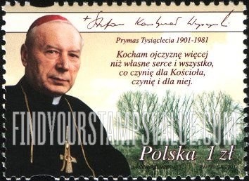FindYourStampsValue: Stefan Cardinal Wyszynski (1901-81)