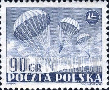 FindYourStampsValue: Parachute Descent