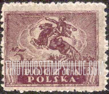 FindYourStampsValue: Polish Cavalryman