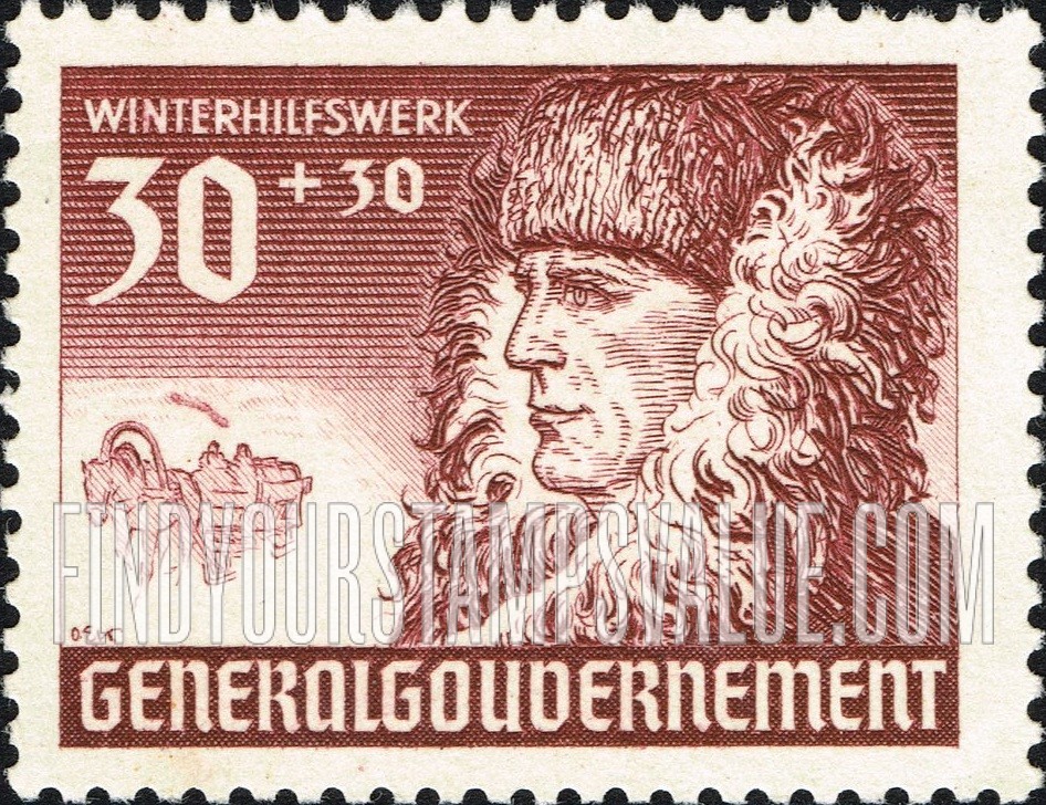 FindYourStampsValue: OCCUPATION SEMI-POSTAL - German Peasant