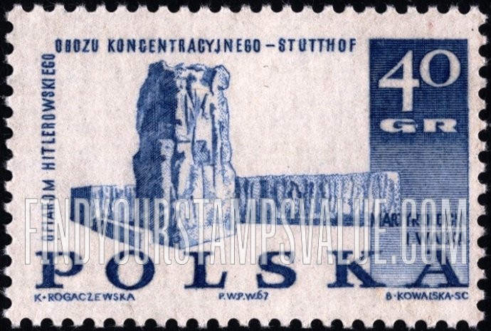 FindYourStampsValue: Memorial at Stutthof