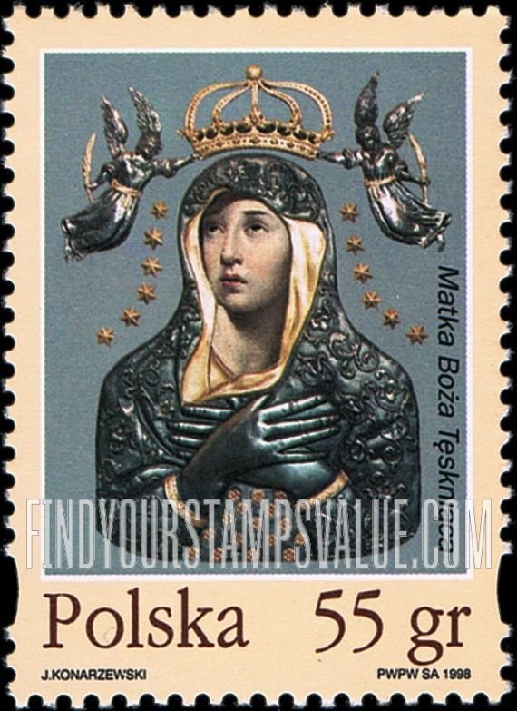FindYourStampsValue: Coronation of Longing Holy Mother