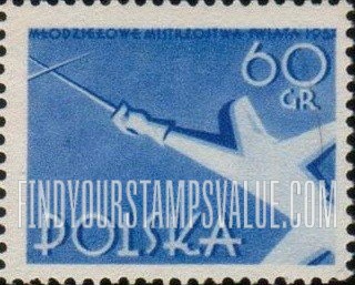 FindYourStampsValue: Fencer facing left