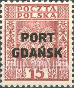FindYourStampsValue: POLISH OFFICES ABROAD - Eagle Arms: Overprinted in Black