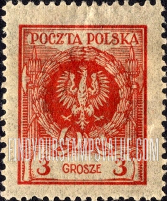 FindYourStampsValue: Arms of Poland