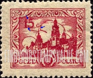 FindYourStampsValue: Wawel Castle at Cracow