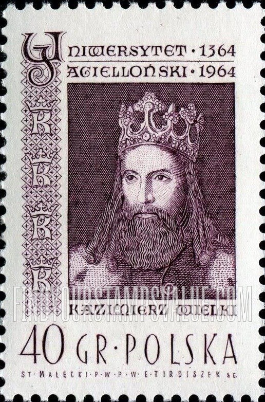 FindYourStampsValue: King Casimir III, the Great