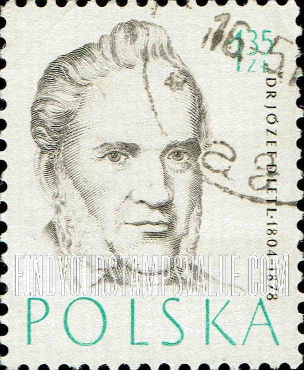FindYourStampsValue: Doctors’ Portraits: Jozef Dietl
