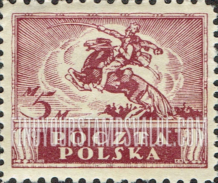 FindYourStampsValue: Polish Cavalryman