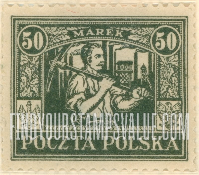 FindYourStampsValue: Miner: Type of 1919