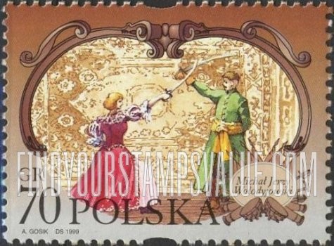 FindYourStampsValue: Characters from Works by Henryk Sienkiewicz: Michal Jerzy Wolodyjowski