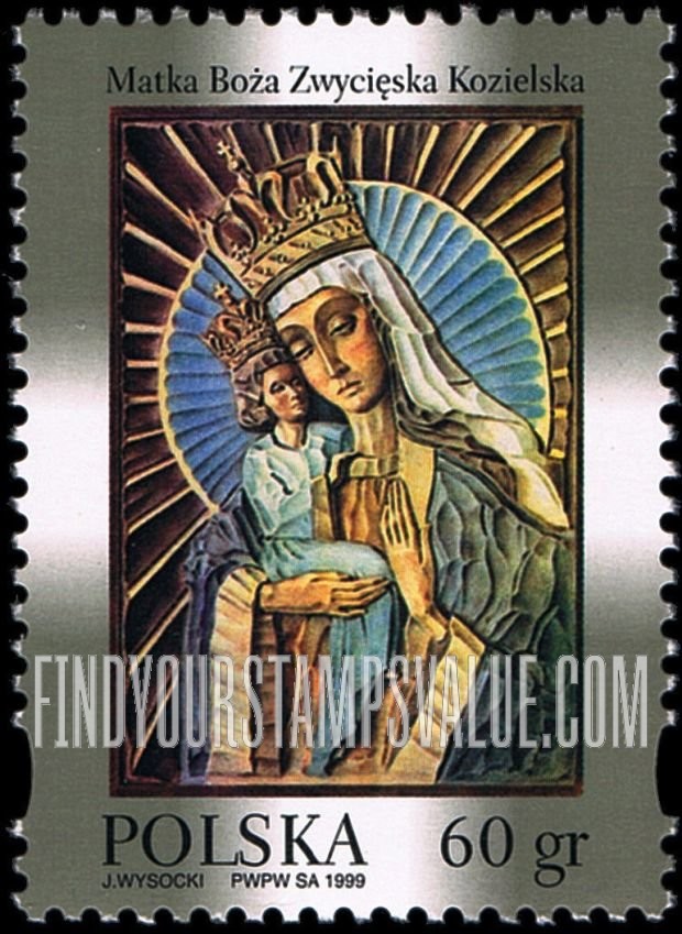 FindYourStampsValue: Virgin Mary, Patron Saint of Soldiers