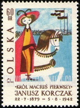 FindYourStampsValue: Illustrations from King Matthew books: King on Horseback