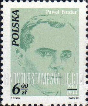 FindYourStampsValue: Workers’ Activists: Pawel Finder (1904-1944)