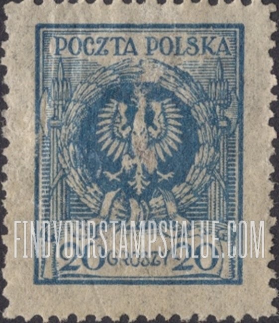 FindYourStampsValue: Arms of Poland