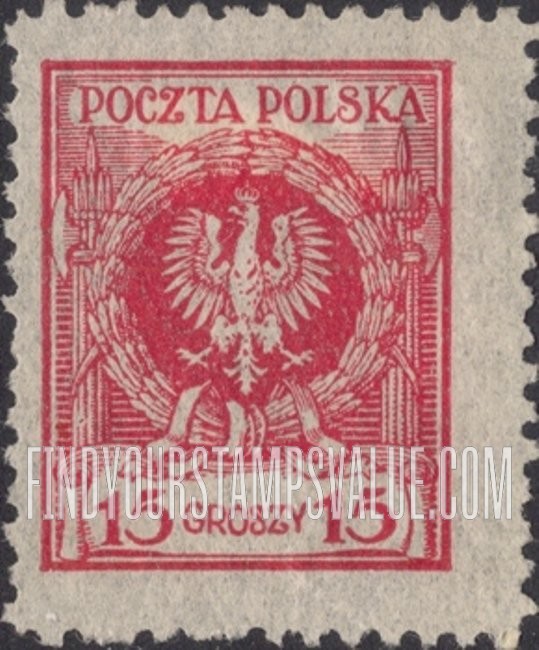 FindYourStampsValue: Arms of Poland