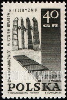 FindYourStampsValue: Memorial at Oswiecim-Monowice