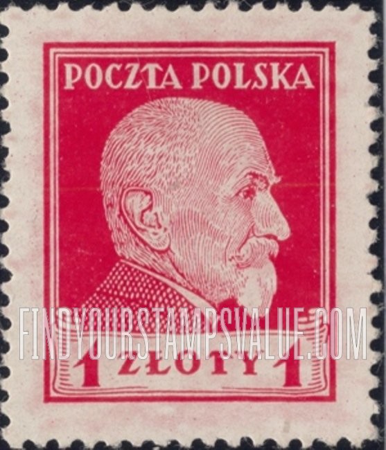 FindYourStampsValue: President Stanislaus Wojciechowski
