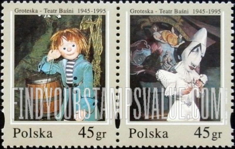 FindYourStampsValue: Groteska Theatre of Fairy Tales, 50th Anniversary