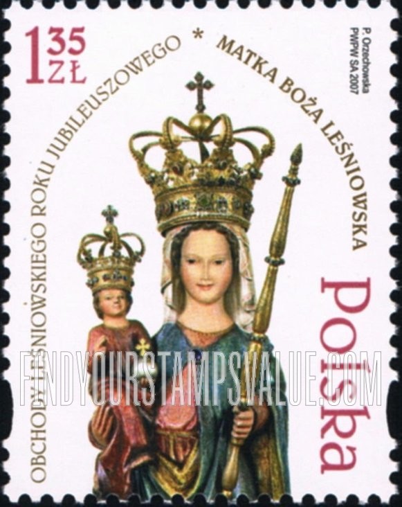 FindYourStampsValue: Holy Virgin of Holy Virgin of Lesniów