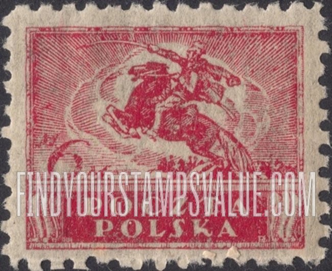 FindYourStampsValue: Polish Cavalryman